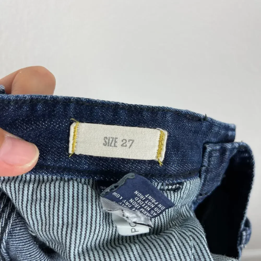 Madewell‎ Skinny Skinny High Riser Jean Womens 27 Blue Denim Medium Wash Preppy